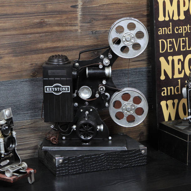 Williston Metal Movie Reel Wall Décor & Reviews Wayfair